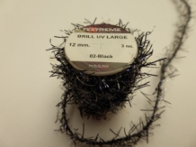 Brill UV  Large 12 mm Black (spool 02)
